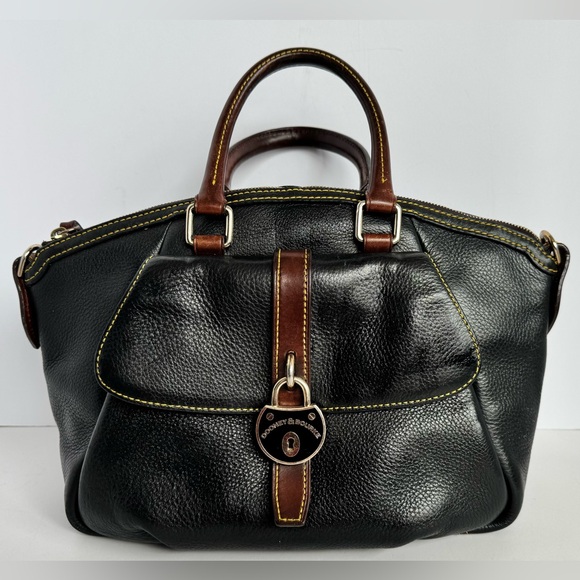 Dooney & Bourke Handbags - Dooney & Bourke Black Leather Satchel